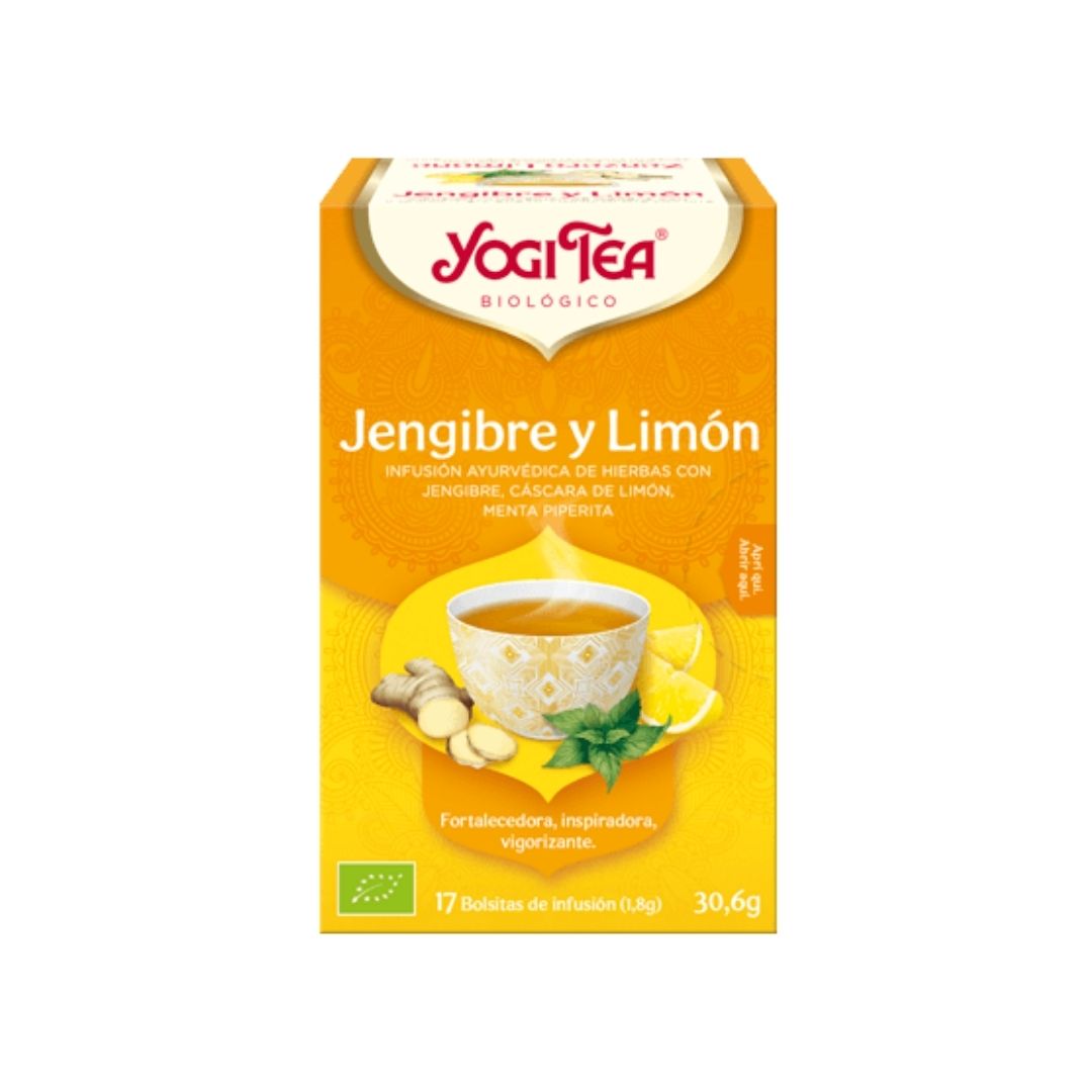 Jengibre Y Limón Yogi Tea (17 Filtros)