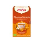 Infusión Cúrcuma Naranja Yogi Tea, 17 filtros