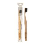Cepillo de dientes bambú - Carbón Binchotan