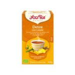 infusión detox yogi tea con limón