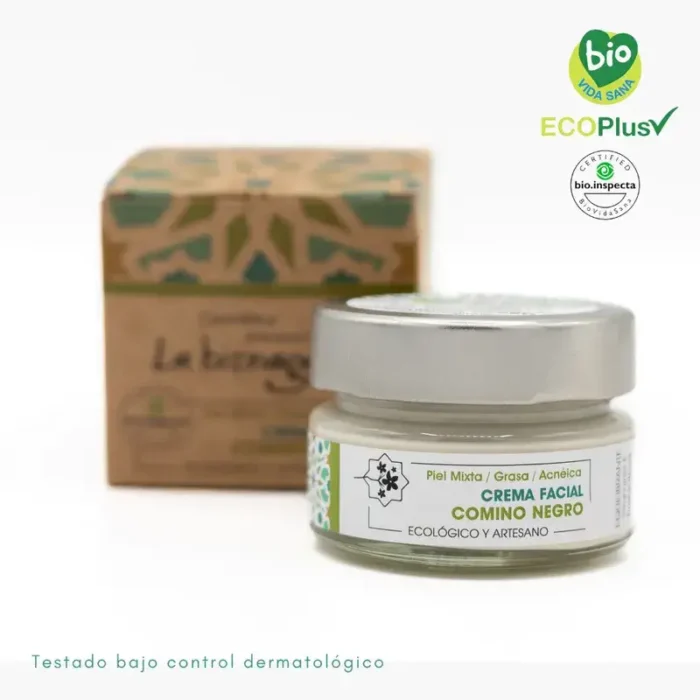 Crema facial con comino negro La Biznaguera