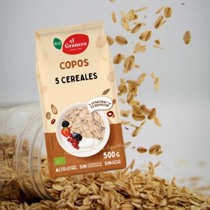 Copos 5 cereales El Granero Integral