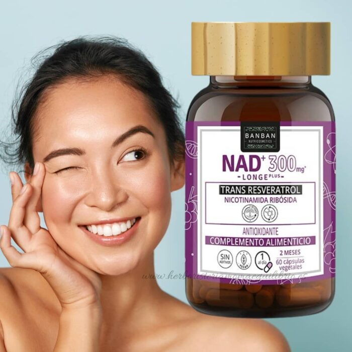 NAD suplemento con Trans Resveratrol