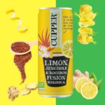 Bebida fría de limón jengibre y rooibos de Cupper
