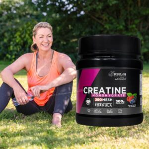 Creatina Monohidrato 200 MESH sabor frutos del bosque